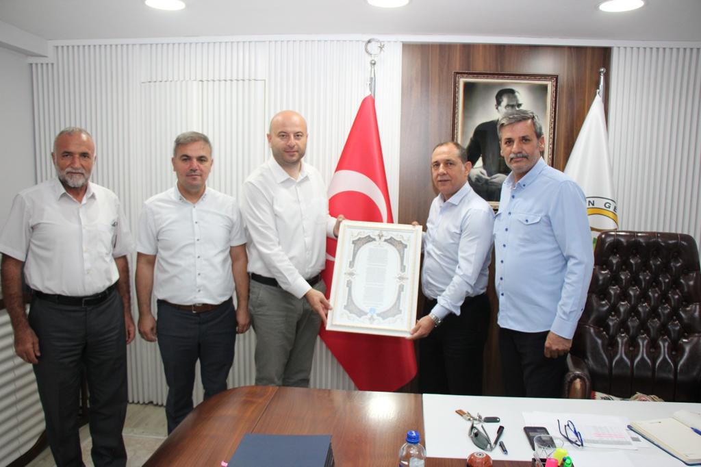 Sakarya MHP İl Başkanı Oğuz Alkaş Bölge Müdürü Önder Terzi’yi Ziyaret Etti
