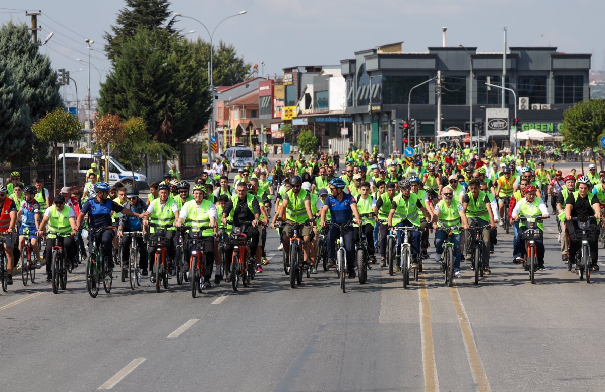 Sakarya'da Bisiklet Turu Gerçekleştirildi.