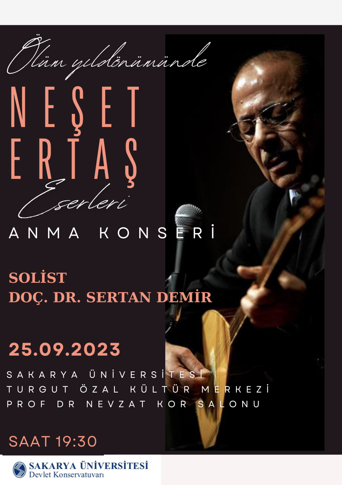 Sakarya Üniversitesi Neşet Ertaş Anma Konseri