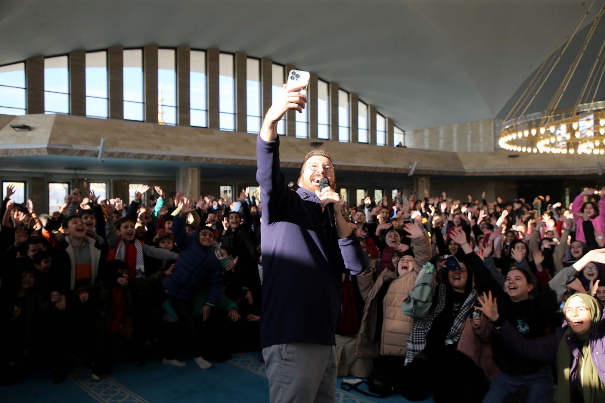 Sakarya'dan Yüzlerce Aile Şeyh Edebali Camii’ndeki Söyleşiye Katıldı