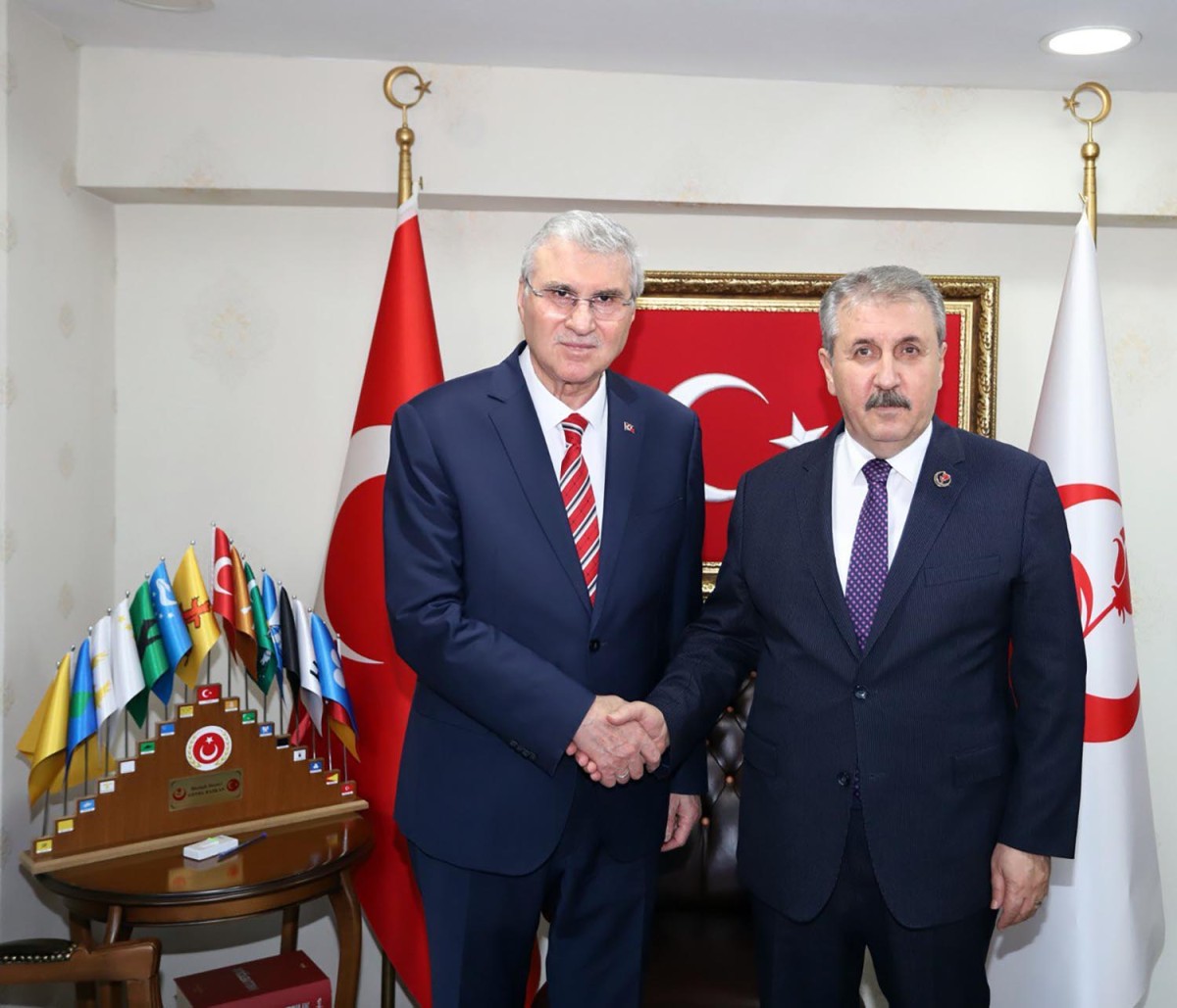 Başkan Yüce'den Ankara'da önemli temaslar