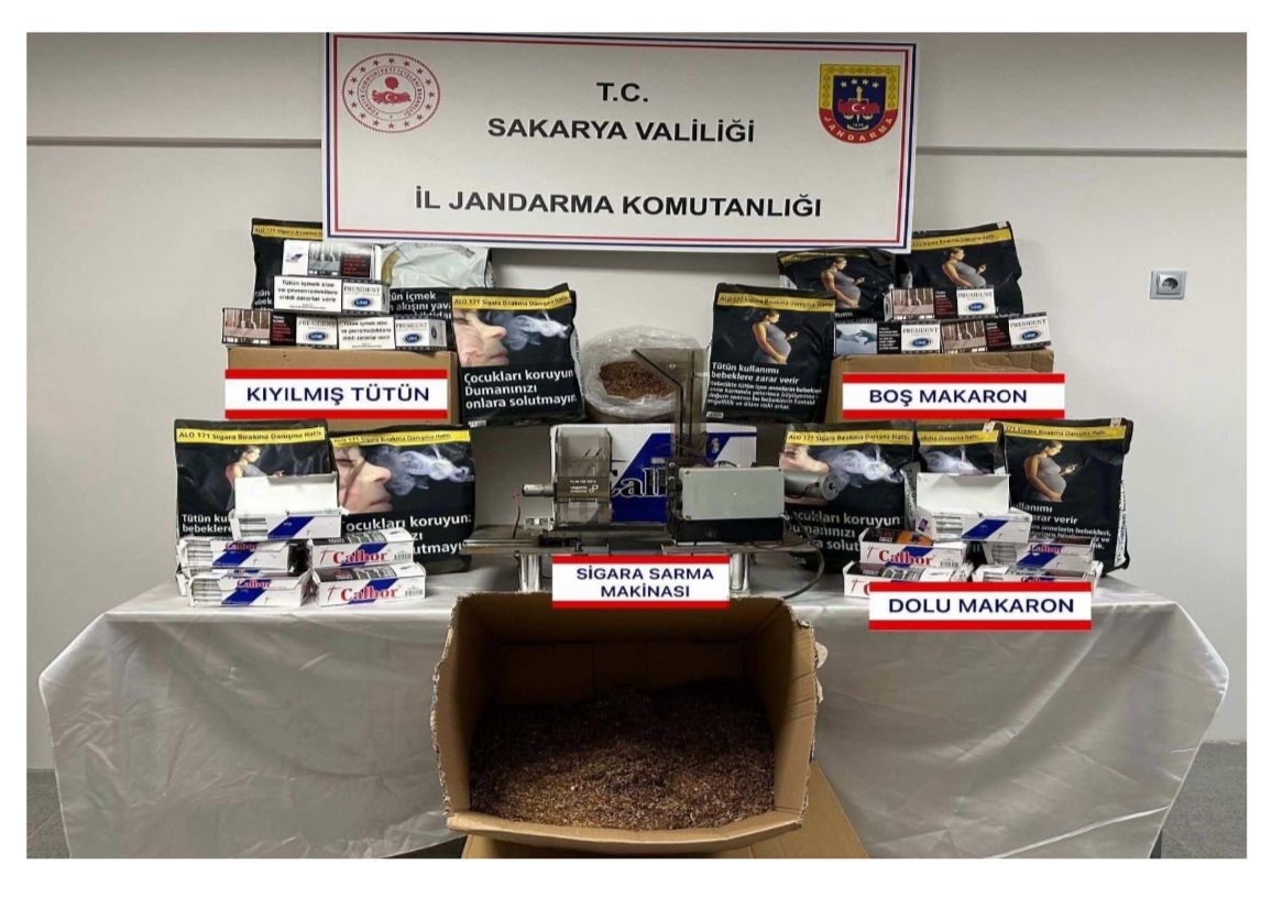 Sakarya'da son bir ayda kaçakçılık ve uyuşturucu operasyonlarında 7 zanlı tutuklandı
