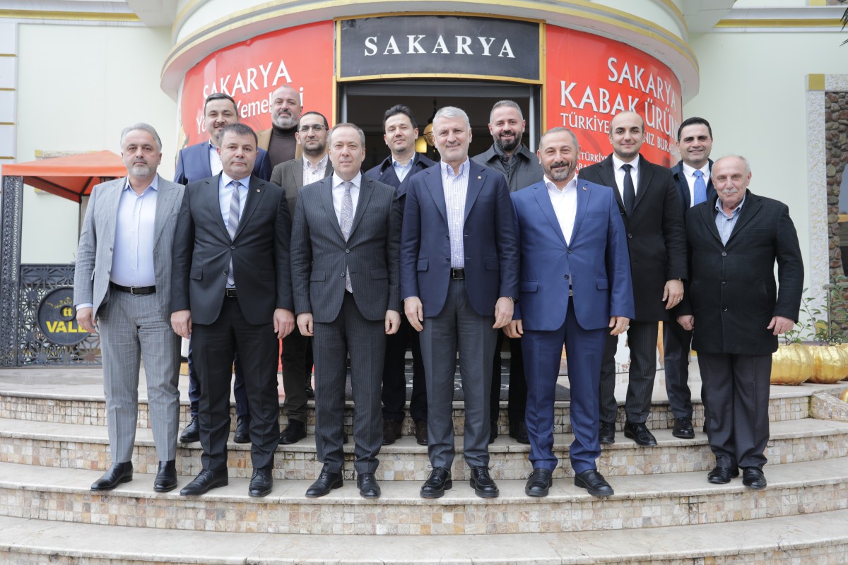 Ekonomi Tabanlı STK Başkanları, Sakarya Milletvekili Murat Kaya’yı Ağırladı
