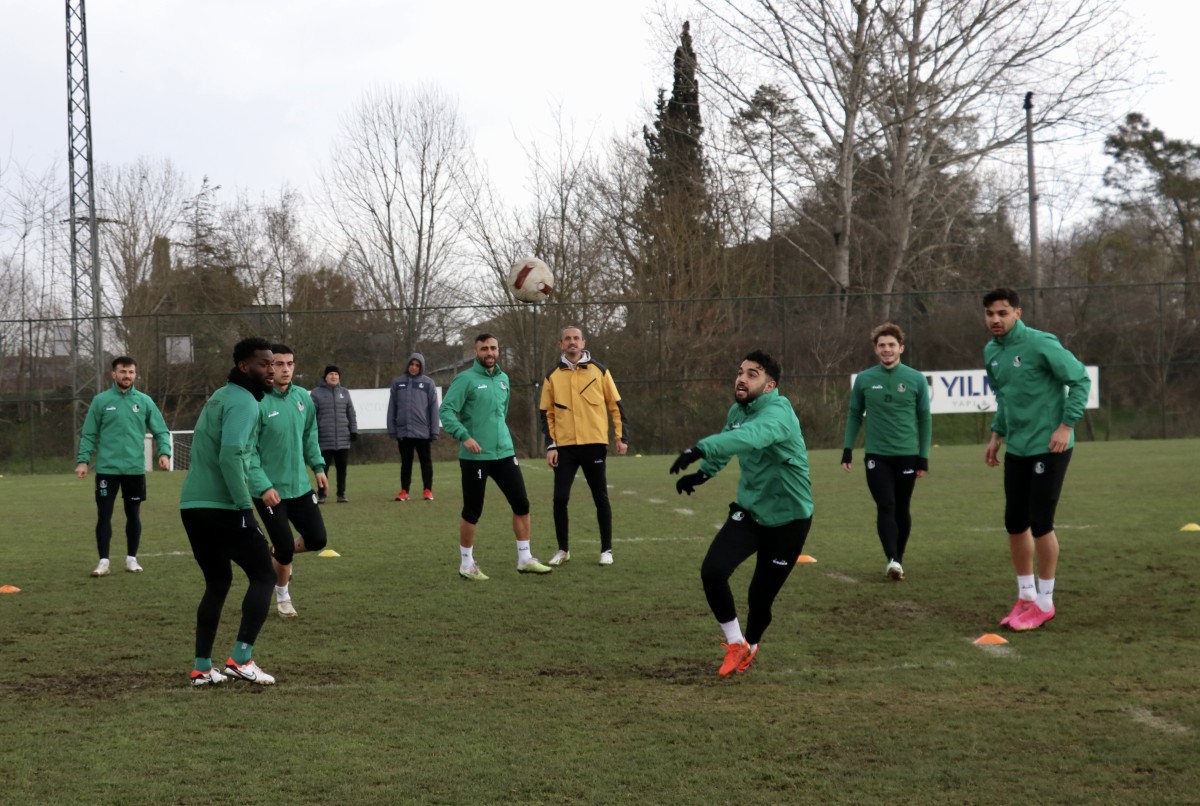 Sakaryaspor, Teksüt Bandırmaspor maçının hazırlıklarını sürdürdü