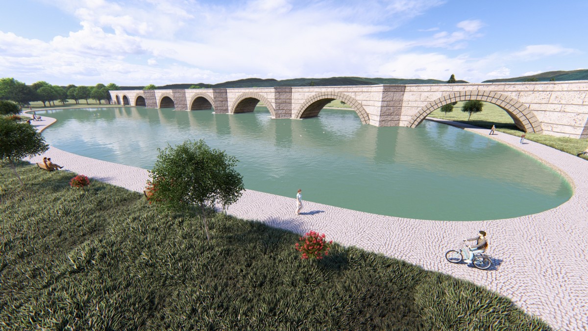 Yusuf Alemdar “Justinianus Köprüsü ve çevresini muhteşem bir yaşam vadisine dönüştüreceğiz”