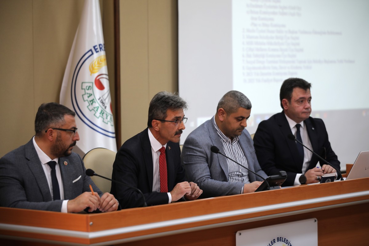 Erenler Belediyesi nisan ayı meclis toplantısı yapıldı