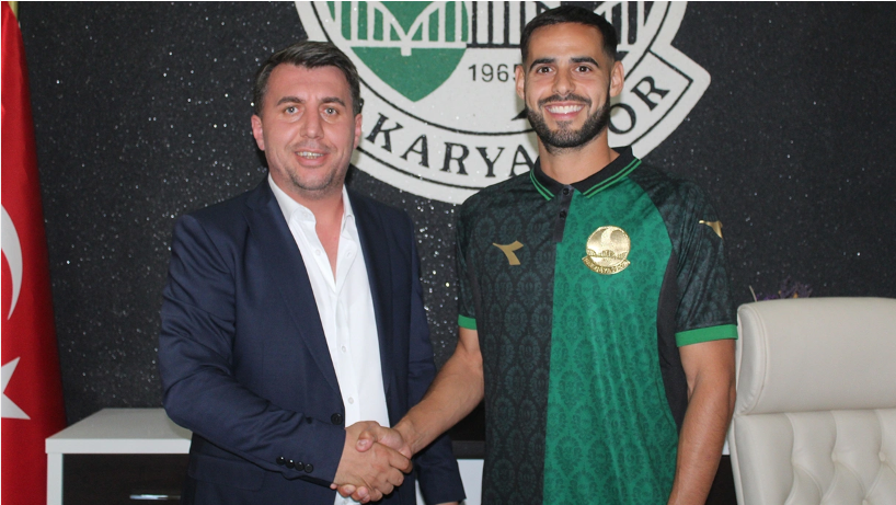 Sakaryaspor'da 8 Numara Rayane Aabid