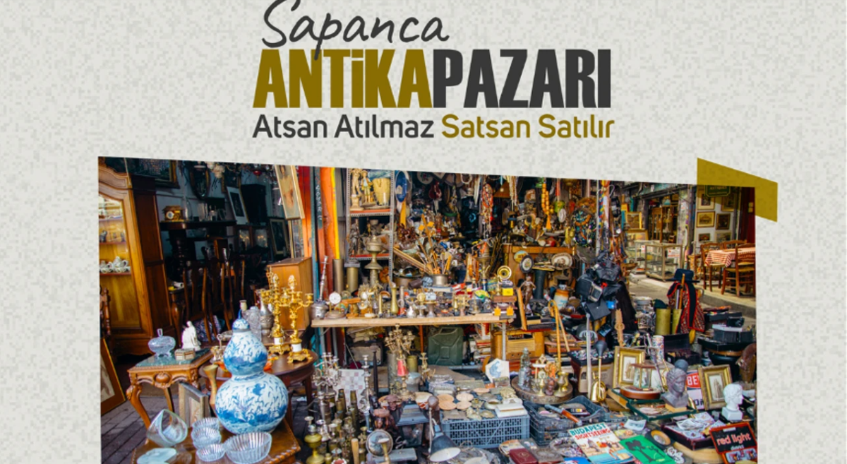 Sapanca'da her hafta pazar günü antika pazarı kurulacak