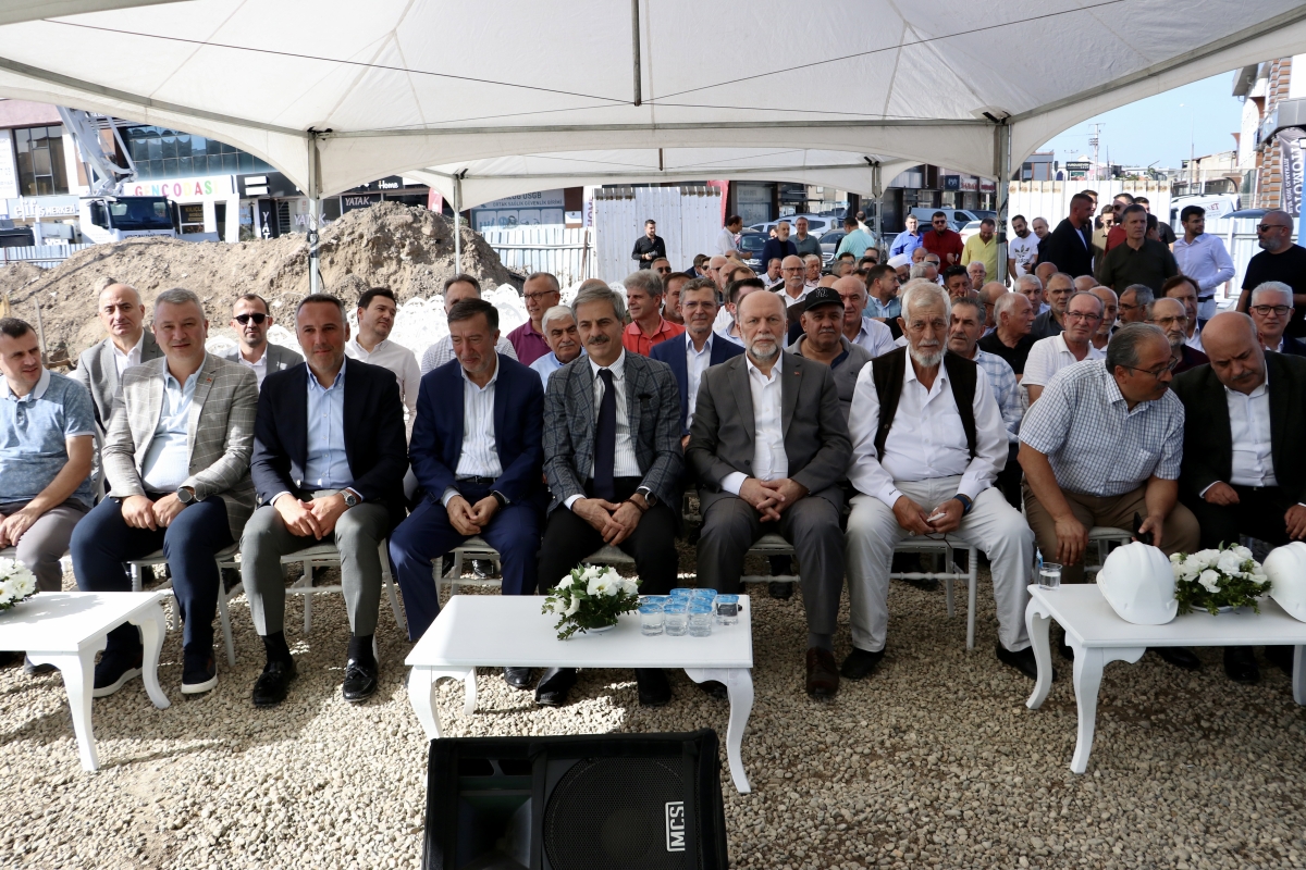 Sakarya'da Hacı Mükerrem Koç Camisi'nin temeli atıldı