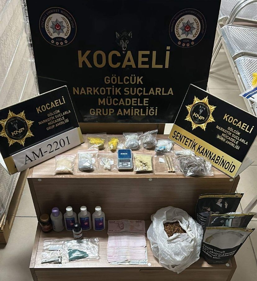 Kocaeli’de düzenlenen uyuşturucu operasyonlarında 6 şüpheli tutuklandı