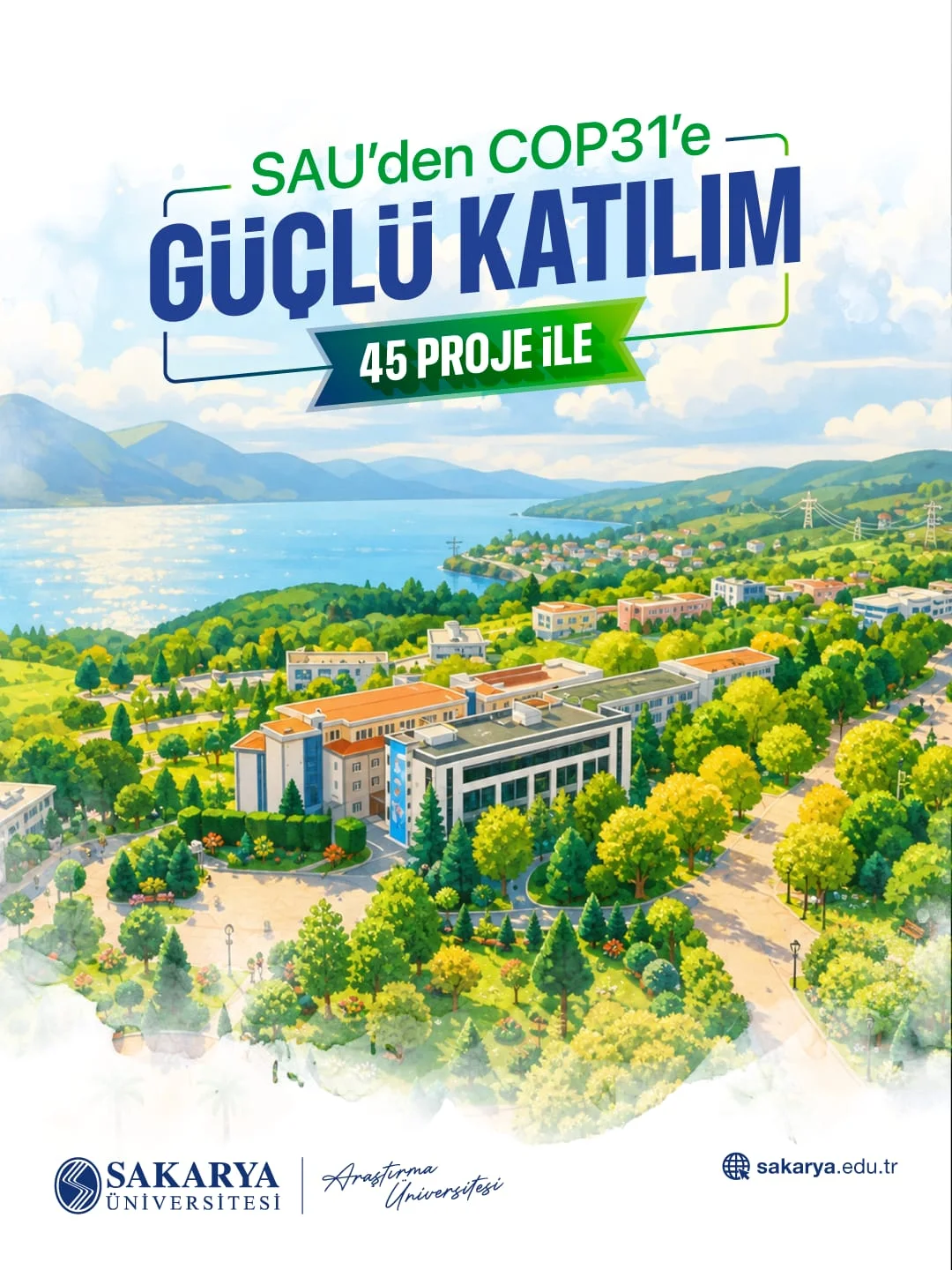 Sakarya Üniversitesi, İklim Konferansı'na Bilimsel Çözümler Sunacak