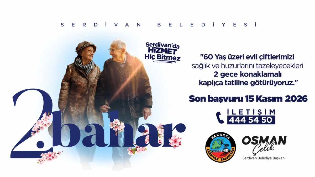 Serdivan'da İkinci Bahar Projesi Başlıyor