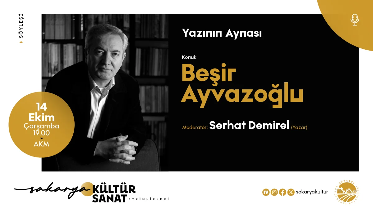 Beşir Ayvazoğlu Sakaryalı Sanatseverlerle Buluşuyor