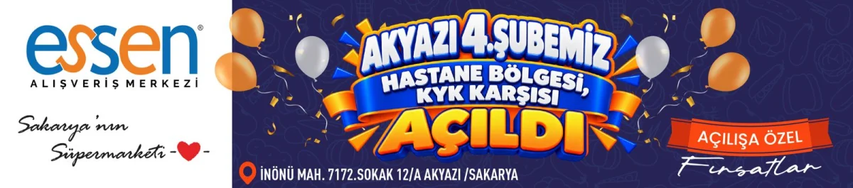Essen AVM 4. Şubesi Akyazı'da Açıldı
