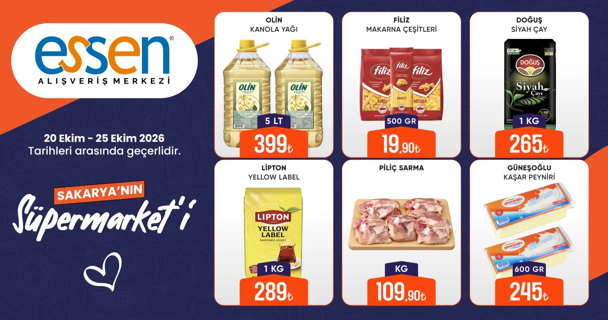 Essen AVM İndirim Kampanyası Başladı!