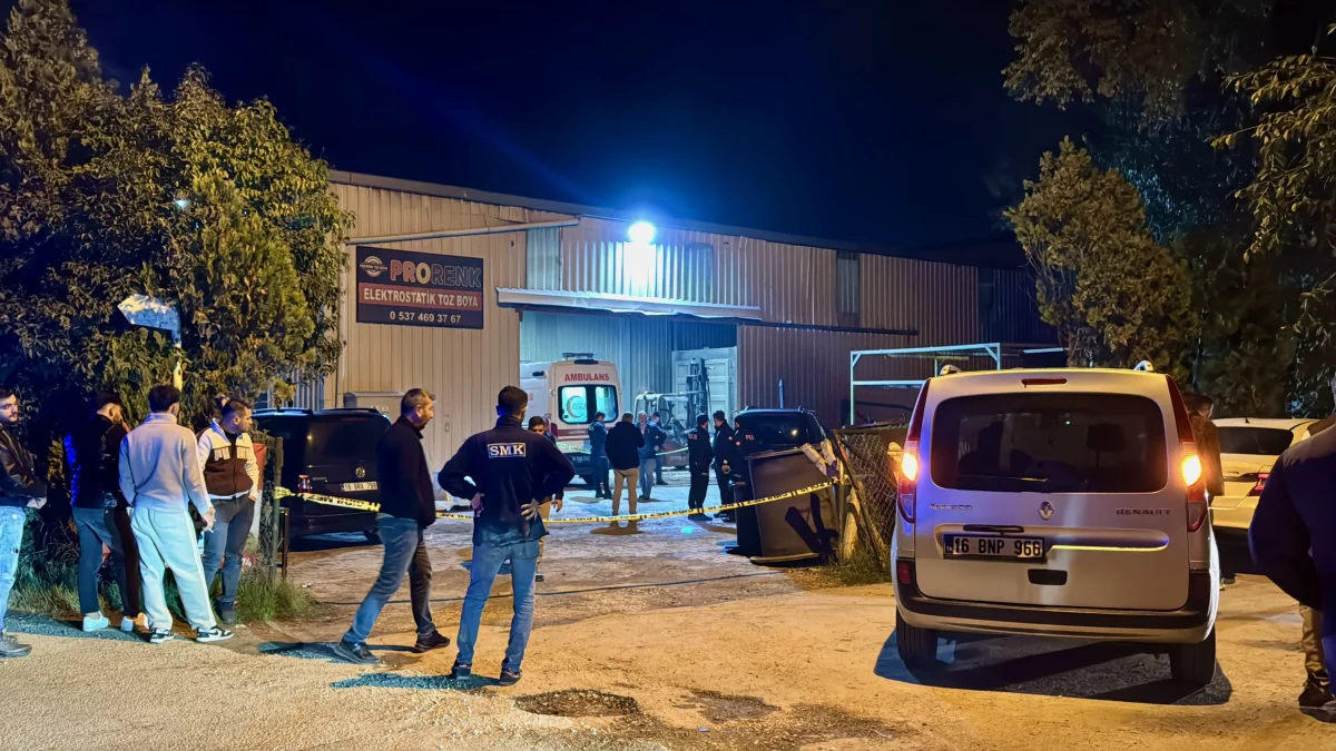 Bursa'da forkliftten düşen demir parçalarının altında kalanEray Altıntaş öldü
