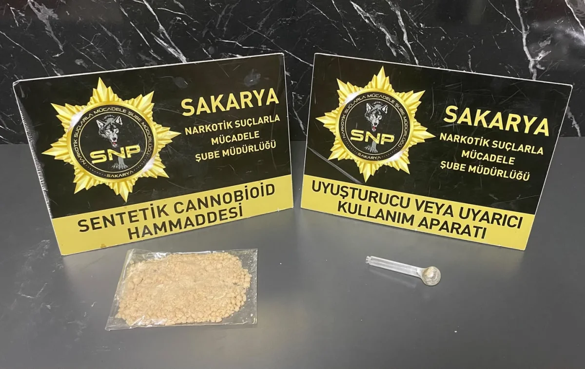 Sakarya'da Uyuşturucu Operasyonu: 1 Tutuklama