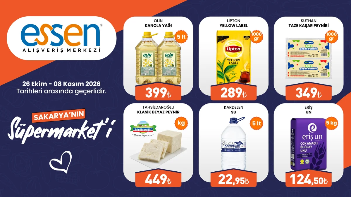 Essen AVM İndirim Kampanyası Başladı!