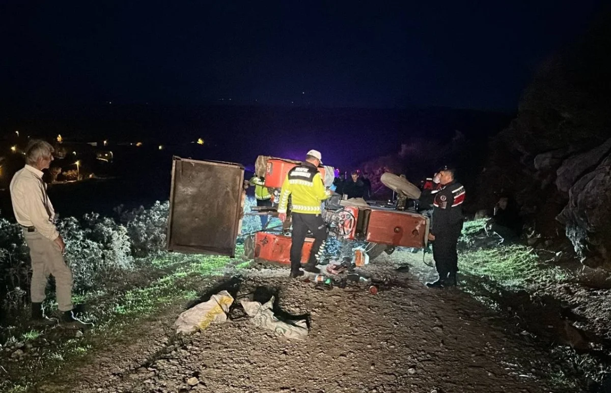Bilecik'te devrilen traktörün sürücüsü öldü