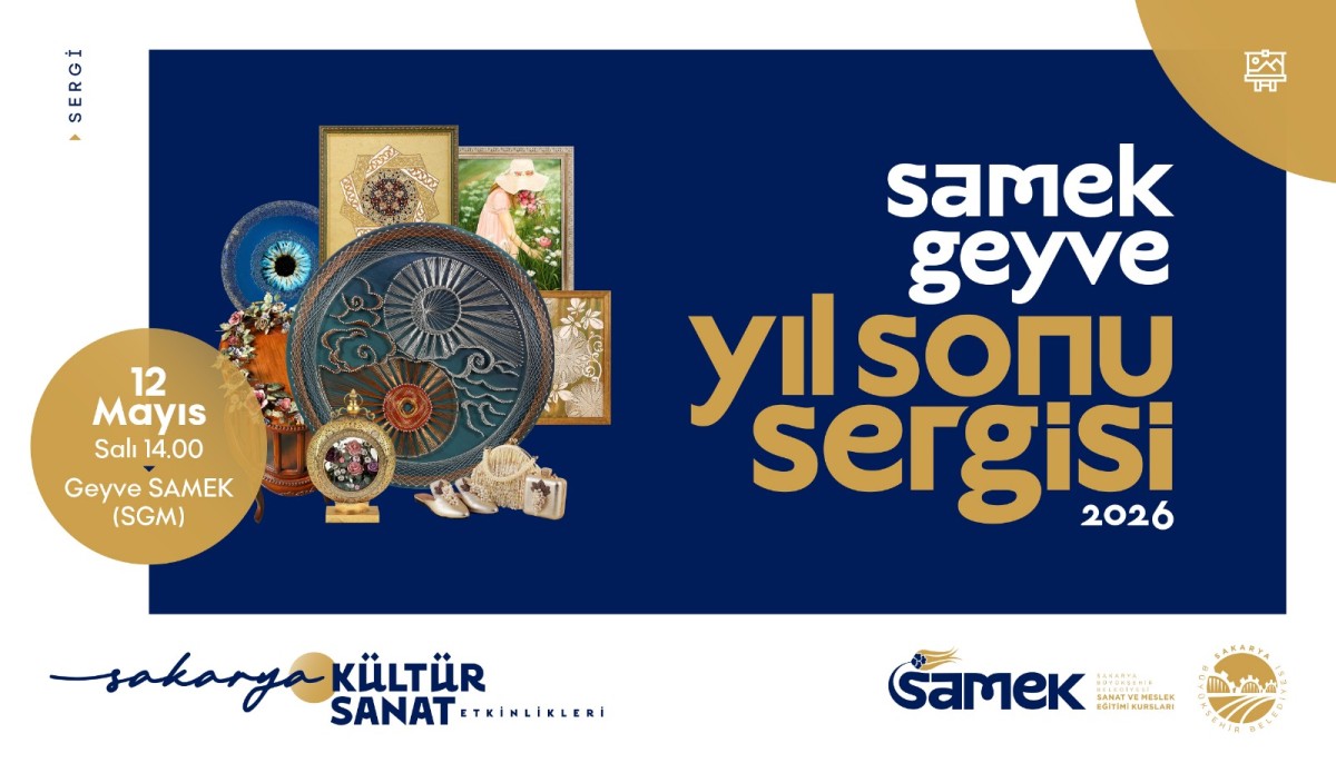 SAMEK kurslarında yıl sonu heyecanı Geyve’de başlıyor