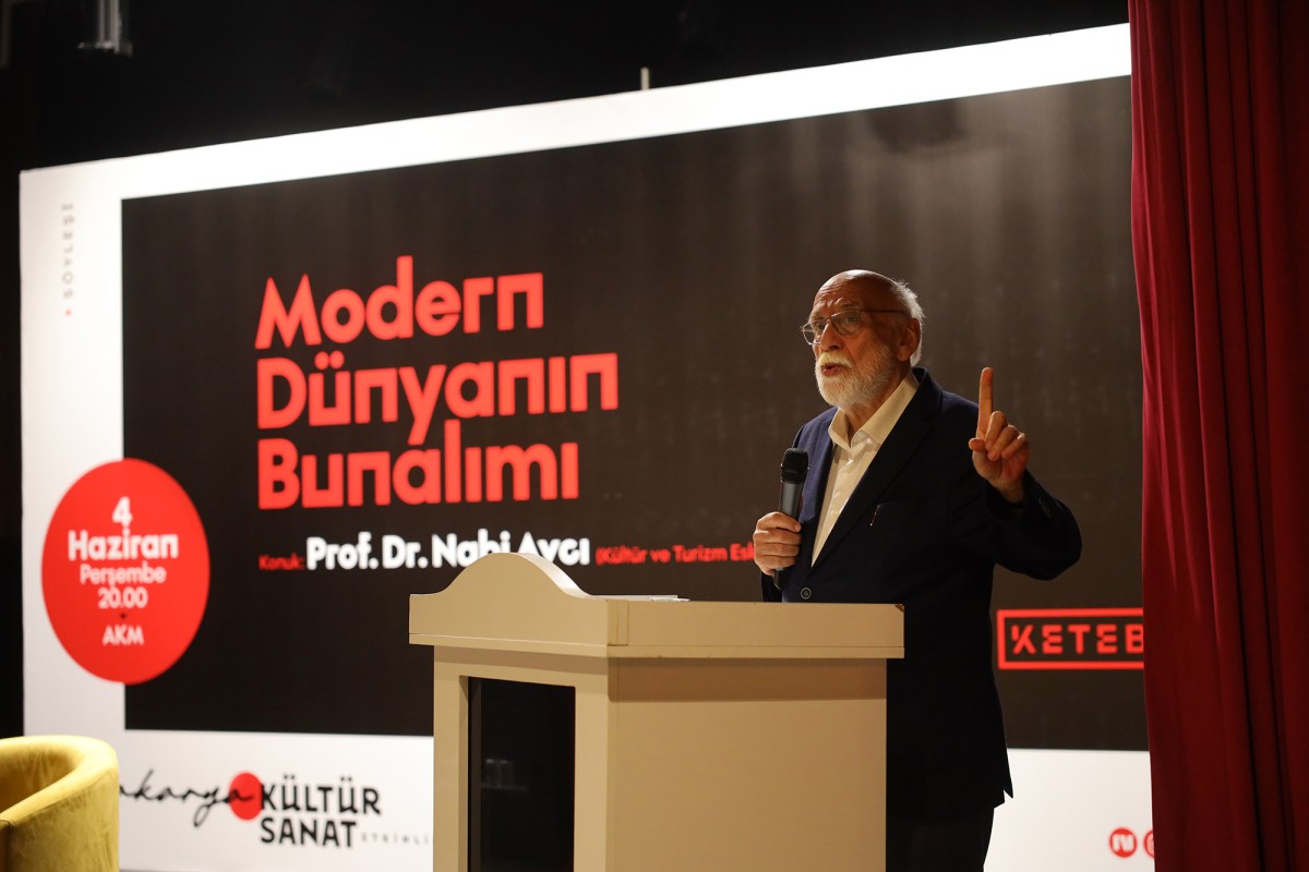 Prof. Dr. Nabi Avcı “Modern dünyanın bunalımını insan merkezli bakış aşar”