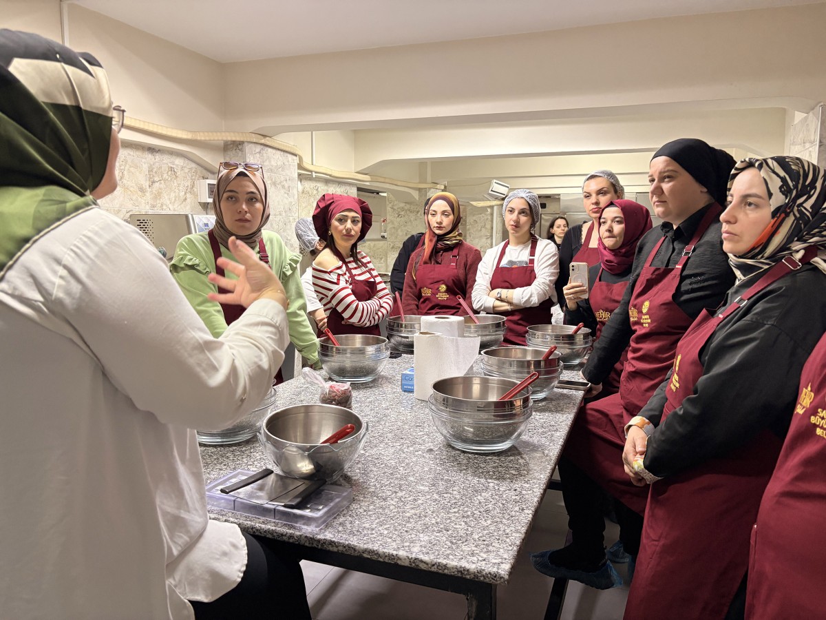 Büyükşehir’in Çikolata ve Kahve Atölyesi’nde ikinci dönem tamamlandı