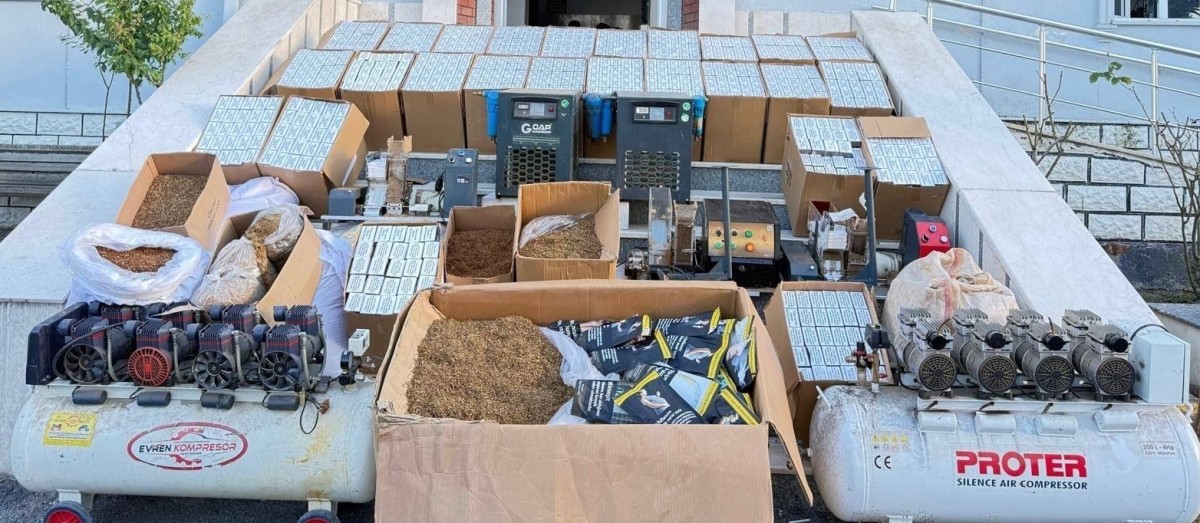 Sakarya'da 1050 kilogram kıyılmış tütün ele geçirildi