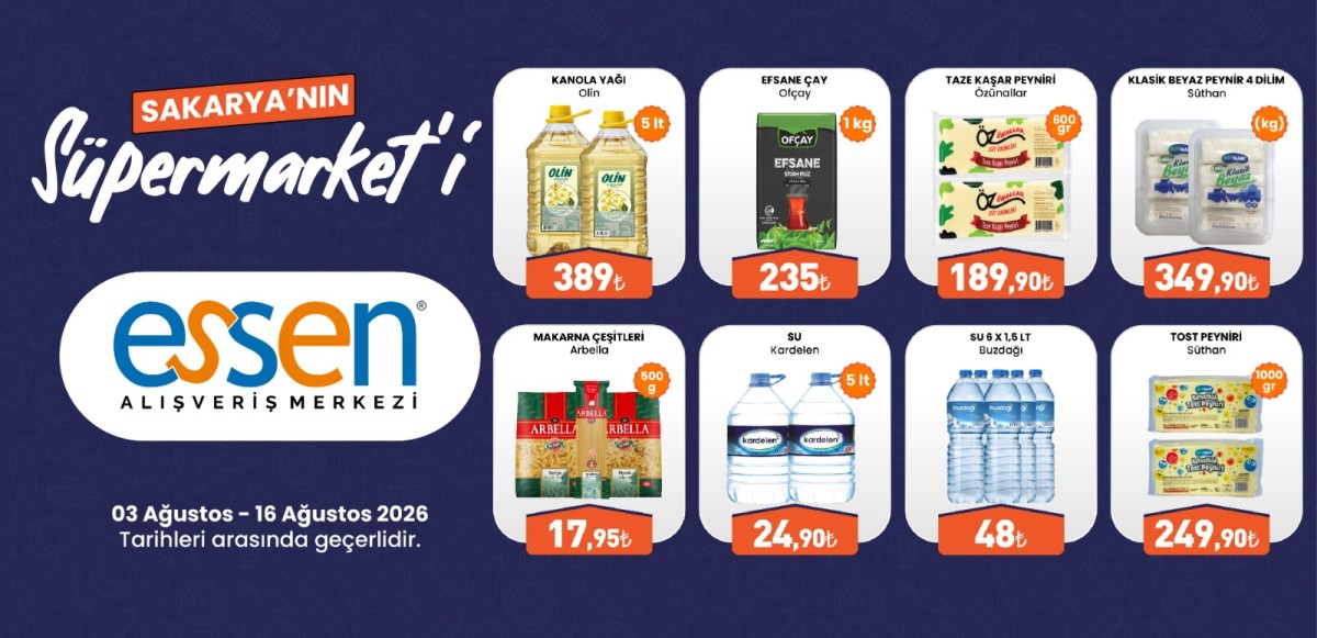ESSEN ALIŞVERİŞ MERKEZİNDE KAMPANYALAR DEVAM EDİYOR