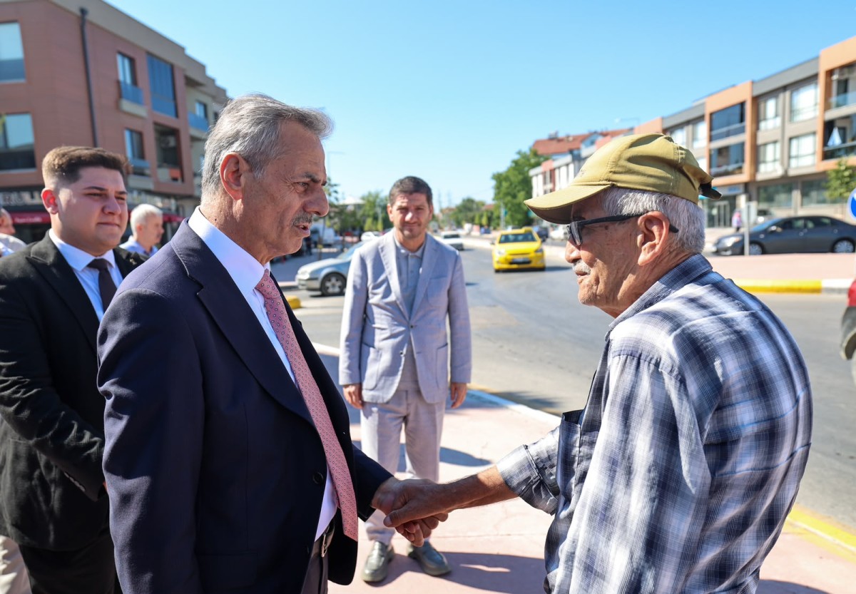 Alparslan Türkeş Caddesi aydınlatması ve peyzajıyla tamamlandı