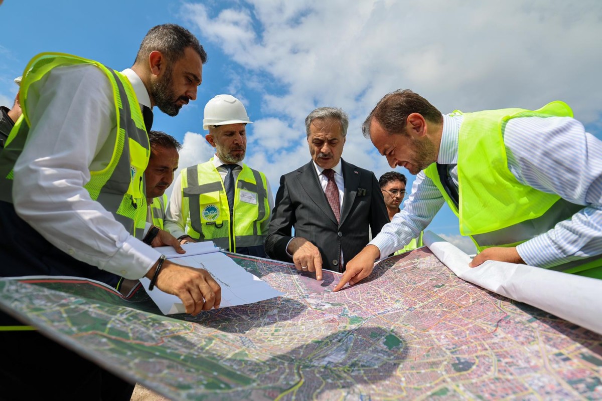 Yusuf Alemdar “170 milyonluk projede duble yol tamam, Kuzey Köprüsü’nde de hızla ilerliyoruz”