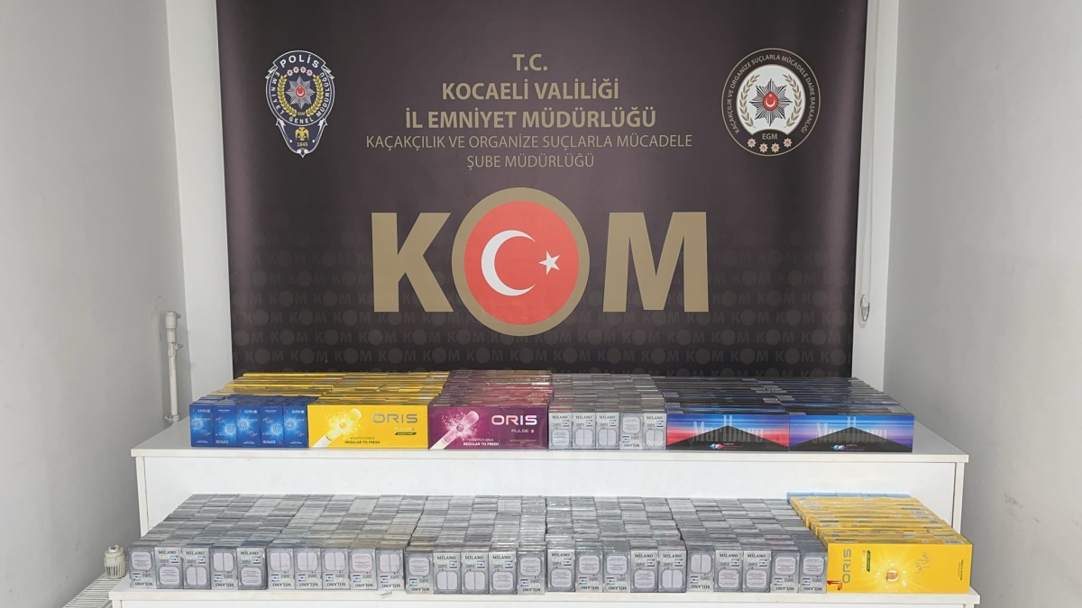 Anadolu Otoyolu'nda 1850 paket kaçak sigara ele geçirildi