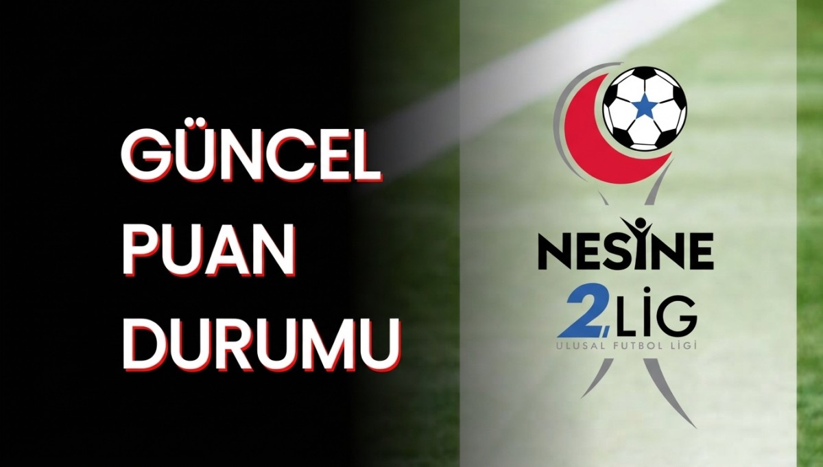 Nesine 2. Lig'de puan durumu