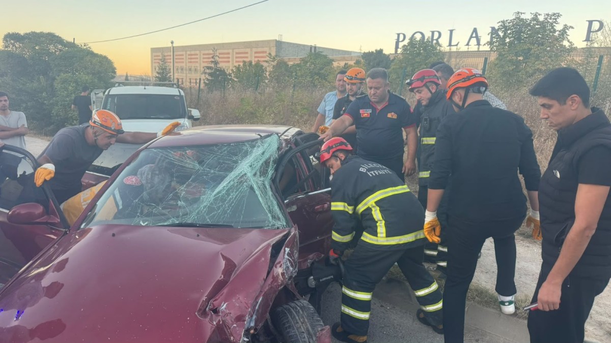 Bilecik-Osmaneli-Sakarya kara yolunda kazada 3 kişi yaralandı