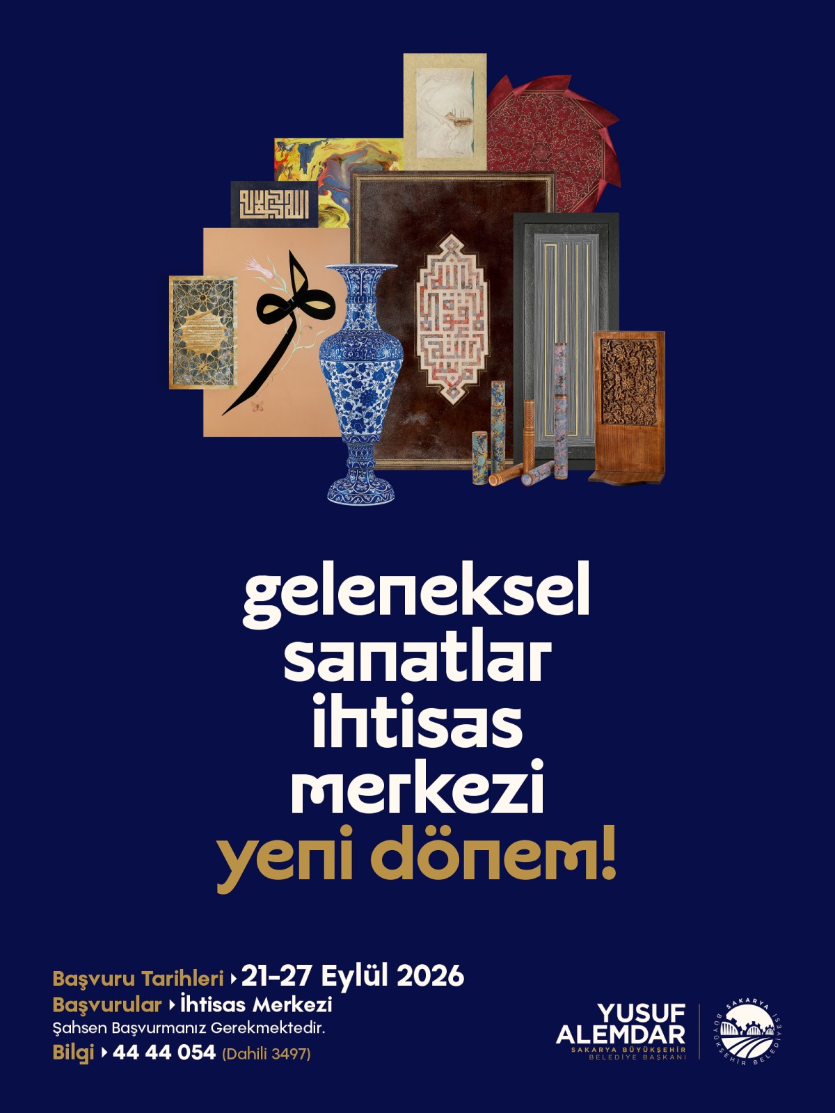 Geleneksel Sanatlar İhtisas Merkezi kapılarını açıyor