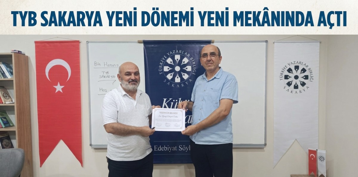 TYB Sakarya Yeni Dönemi Yeni Mekânında Açtı