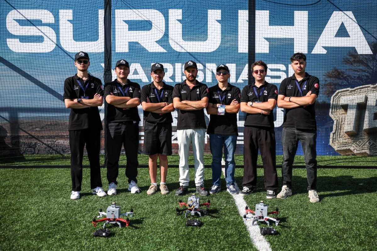 SUBÜ ABRA Swarm Takımı Sürü İHA Yarışması'nda 3'üncü oldu