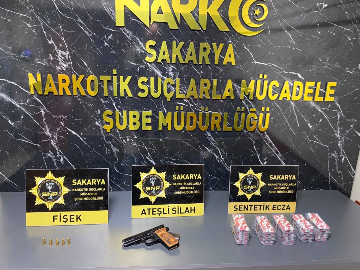 Sakarya'da düzenlenen uyuşturucu operasyonunda 2 kişi tutuklandı