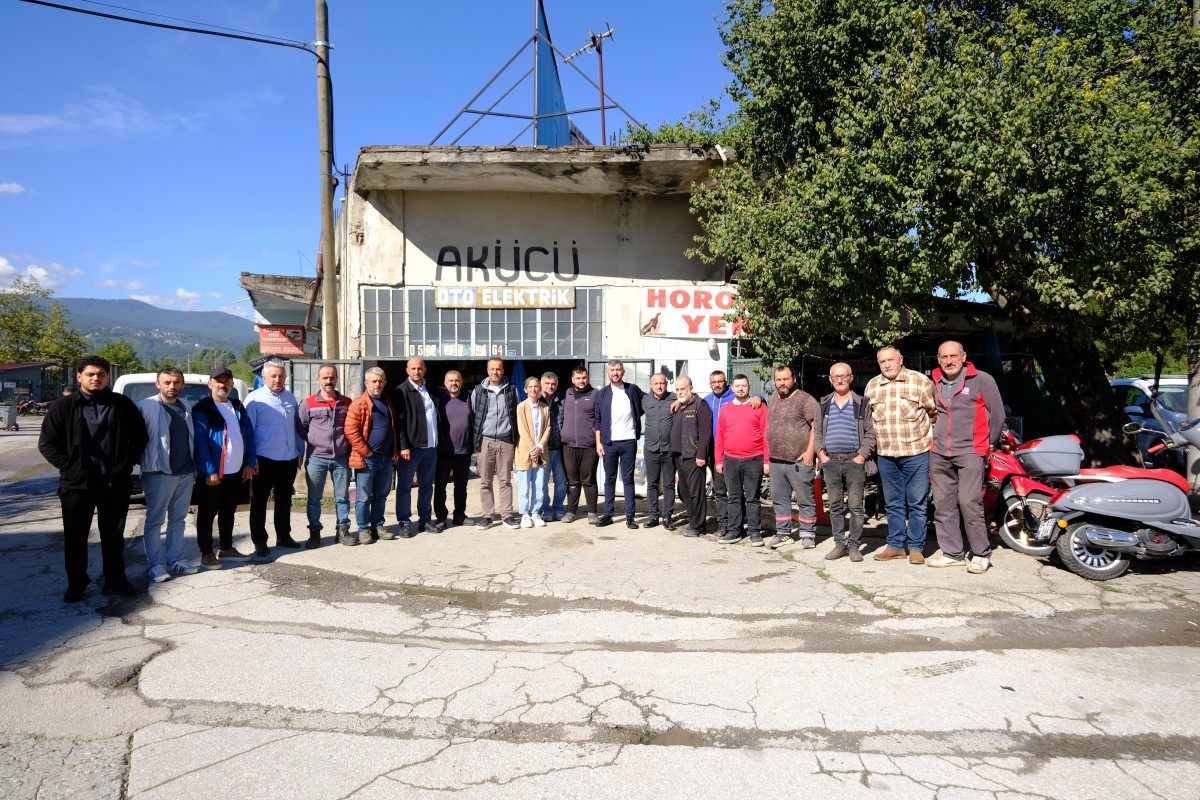 Başkan Şahin, Sapanca Sanayi Esnafıyla Kahvaltıda Buluştu