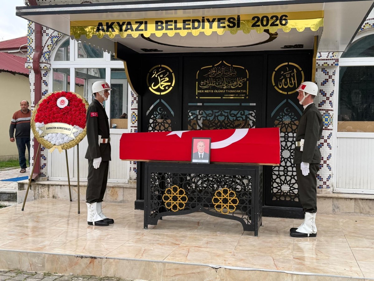 Kıbrıs gazisi Metin Çalışkan, Sakarya'da  son yolculuğuna uğurlandı