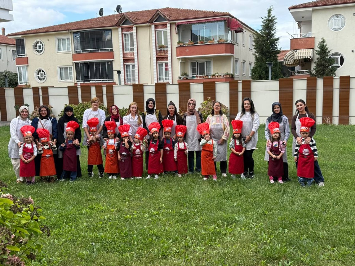 Karasu SGM’de minik şefler iş başında