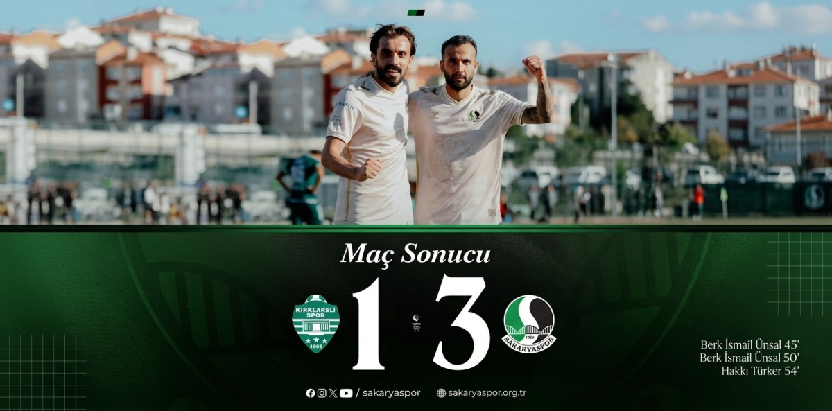 Sakaryaspor 5'te 5 yaptı