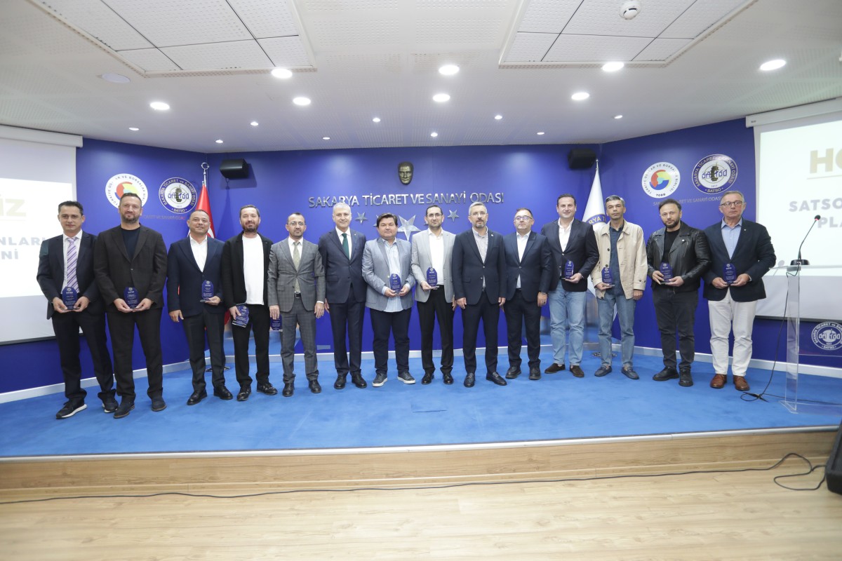 SATSO 2022-2026 Dönemi İhtisas Komisyonları Plaketle Onurlandırıldı