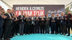 Hendek'te altyapı ve içme suyu yatırımlarının temeli atıldı